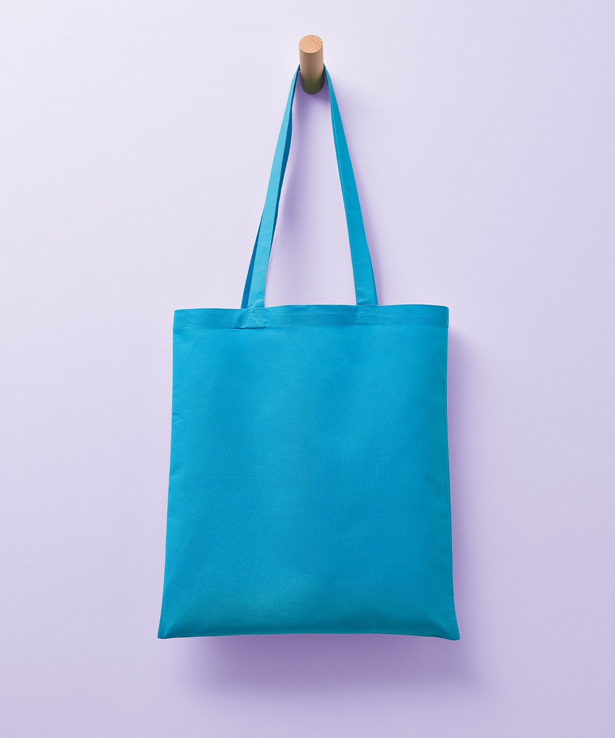 RL100 Tote Cotton Shopper Long Handle Bag