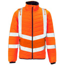 Hi-Viz Baffle Puffer Winter Jacket