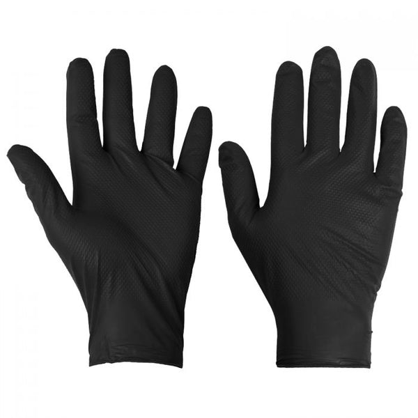 Disposable Nitrile Diamond Grip Glove