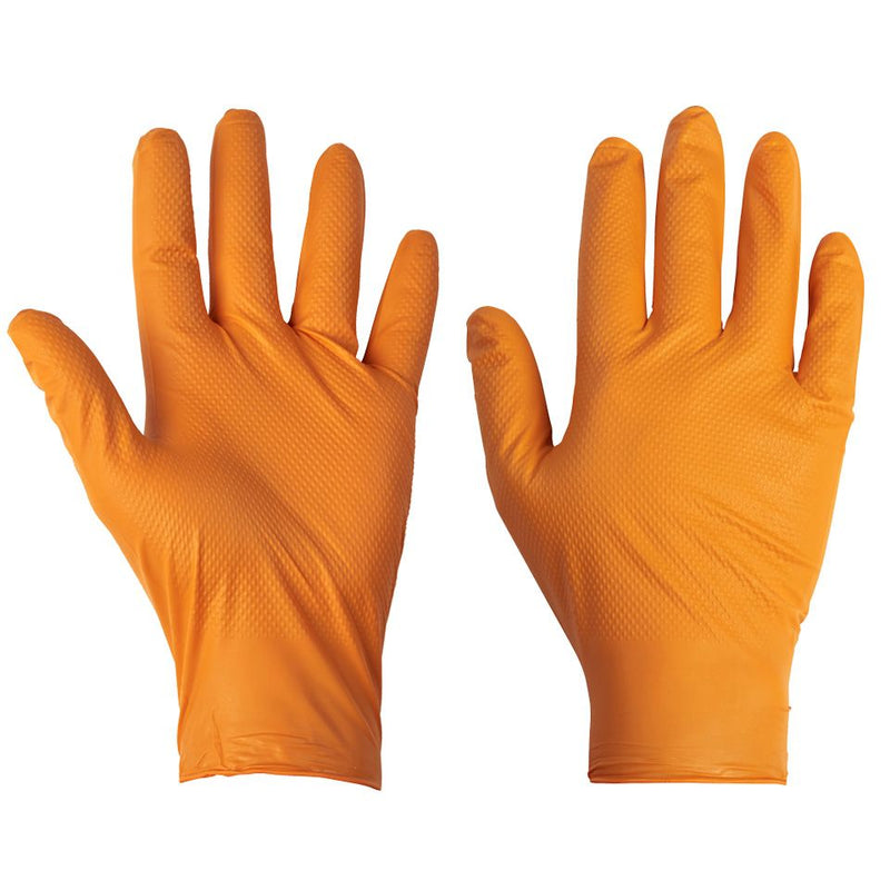 Disposable Nitrile Diamond Grip Glove