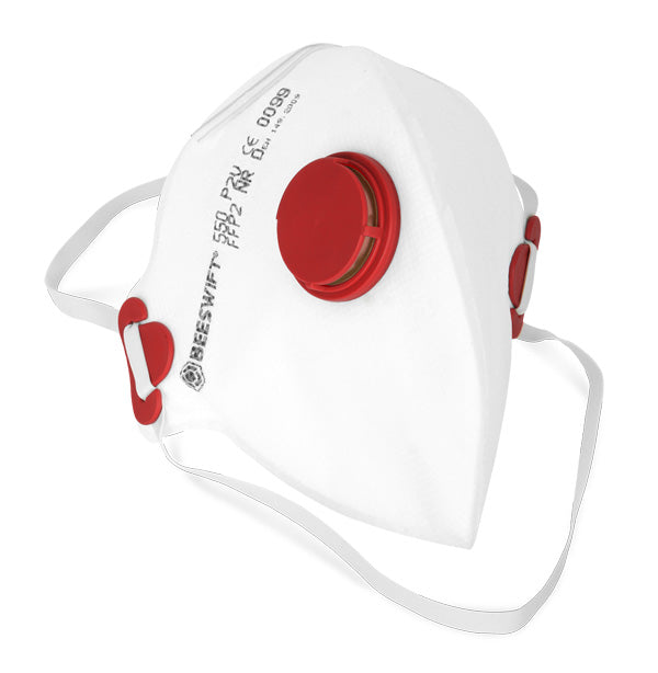 P2 Fold Flat Valved Mask