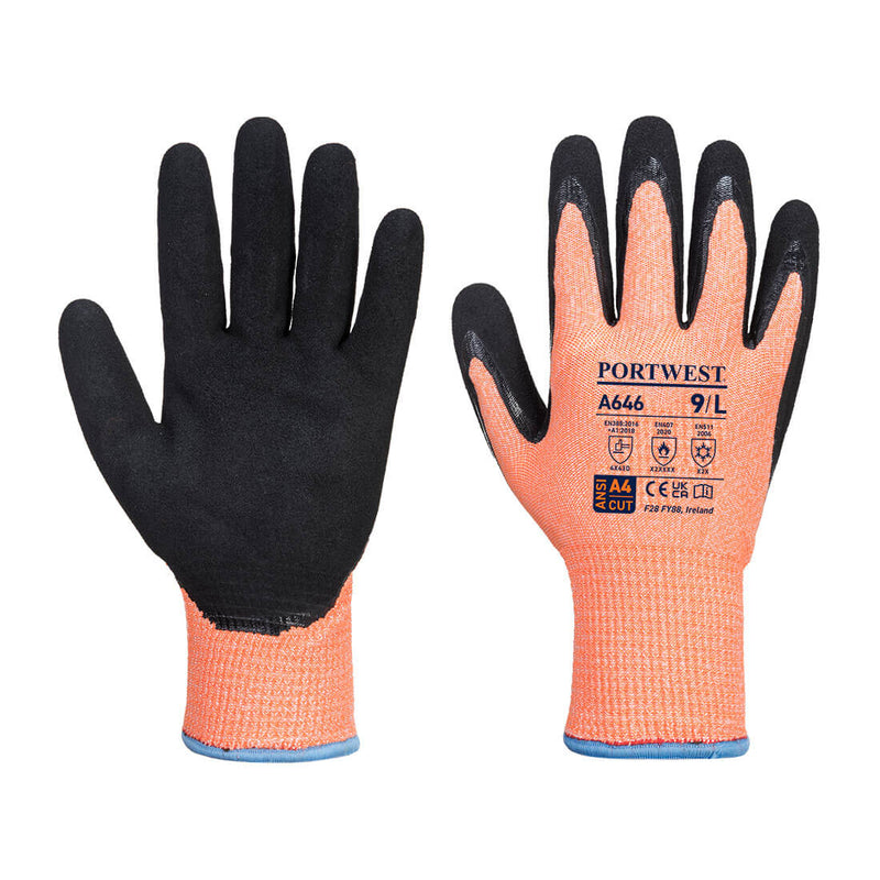 Thermal Hi-Viz HR Cut Glove