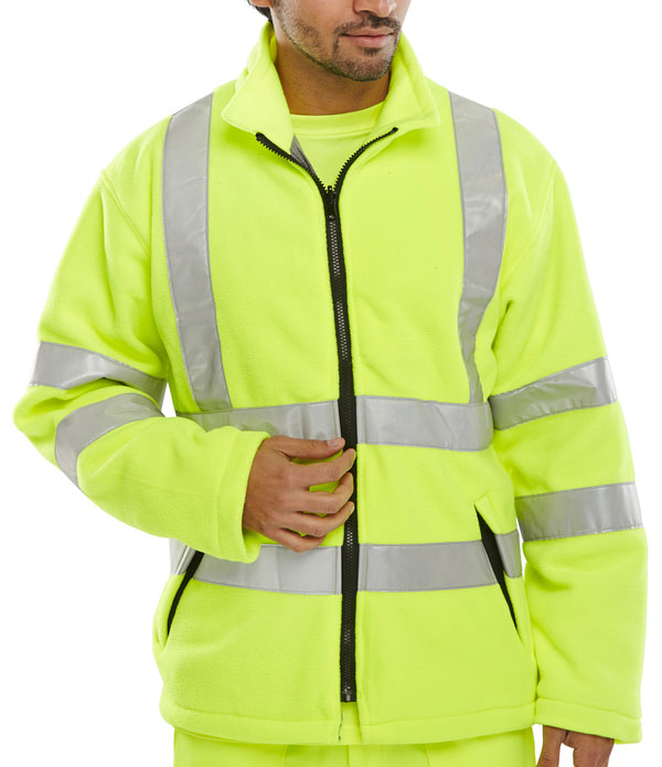 Hi-Viz Zip Fleece