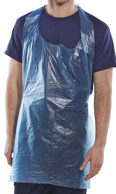 Disposable Aprons Blue