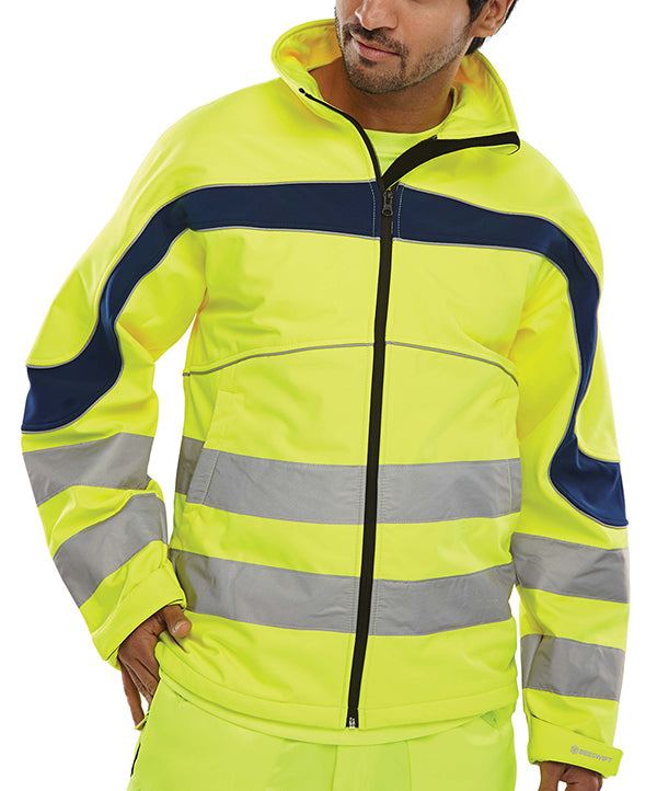 Hi-Viz Eton Softshell Jacket