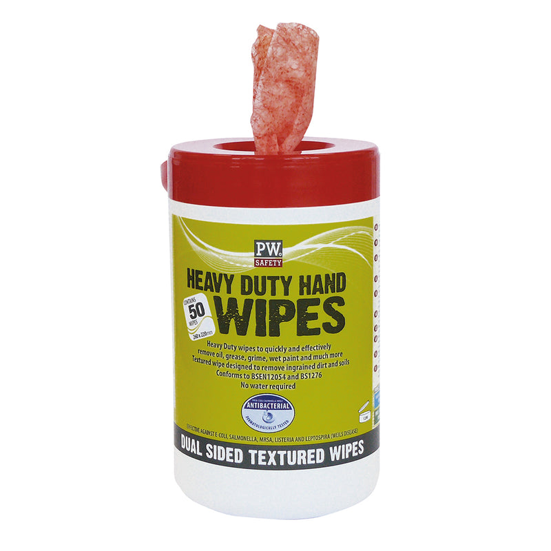 Heavy Duty Hand Wipes (50 Wipes)