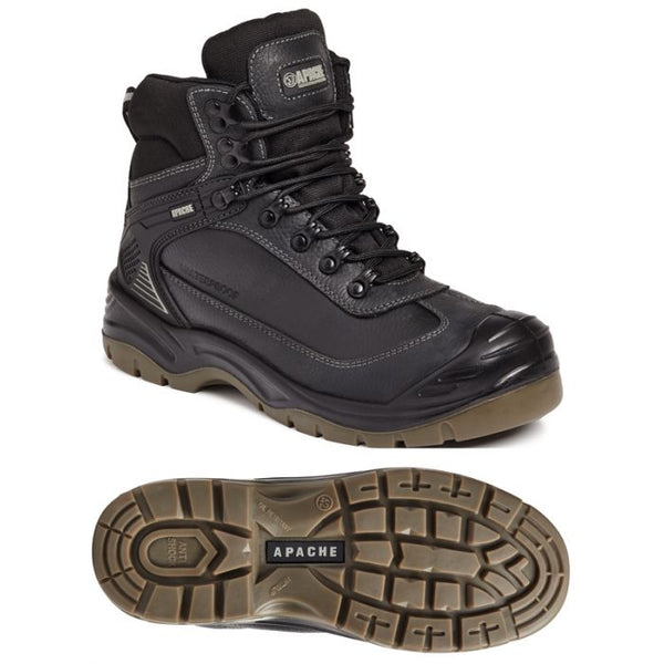 Apache Ranger Black Safety Boot