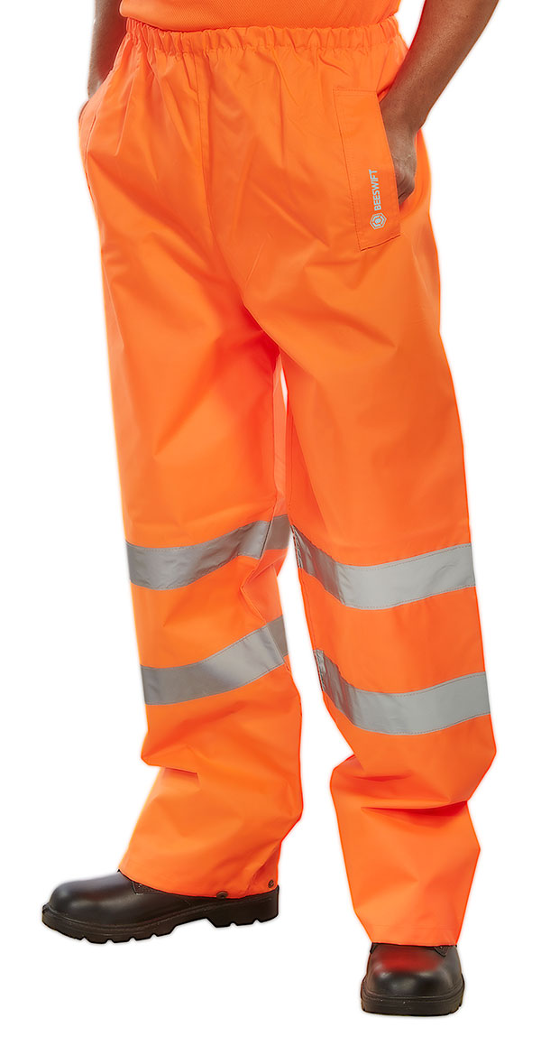 Hi-Viz Waterproof Overtrouser