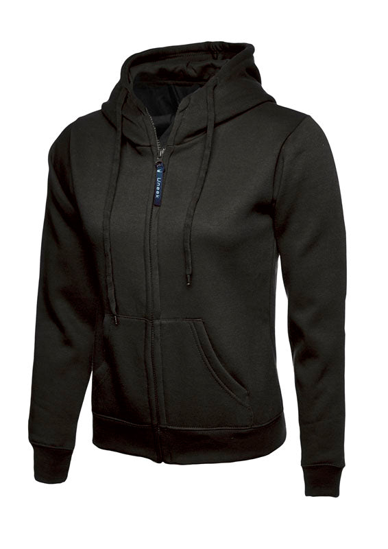 UC505 Ladies Full Zip Hooded Sweatshirt