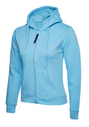 UC505 Ladies Full Zip Hooded Sweatshirt