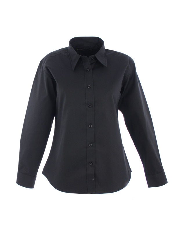 UC703 Ladies Long Sleeve Oxford Shirt