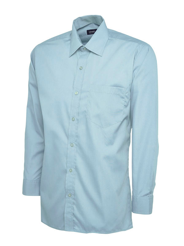 UC709 Poplin Long Sleeve Shirt