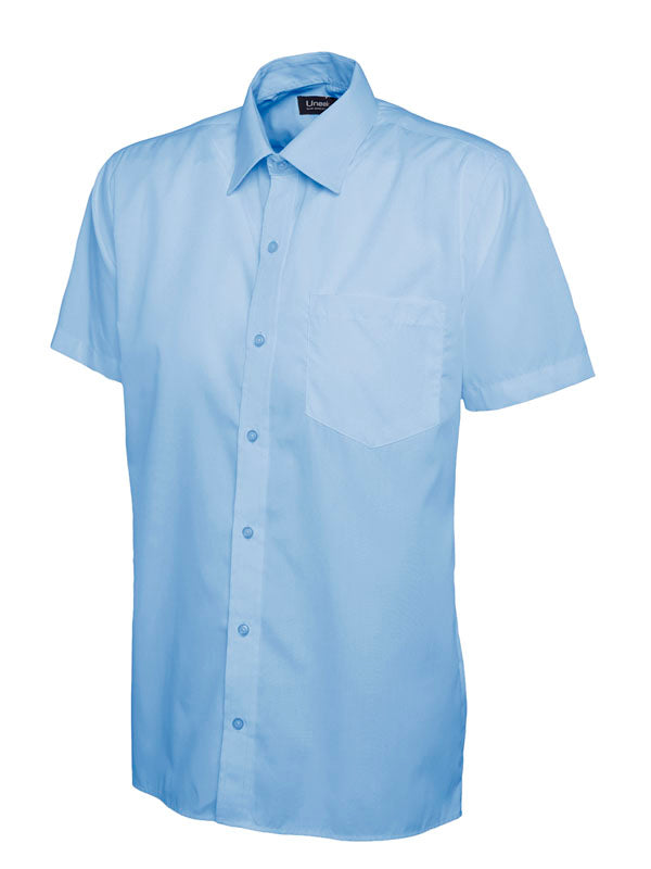 UC710 Poplin Short Sleeve Shirt