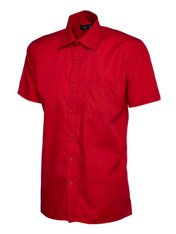 UC710 Poplin Short Sleeve Shirt