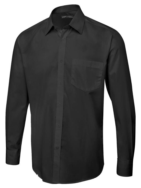 UC713 Poplin Long sleeve Shirt (Tailored Fit)